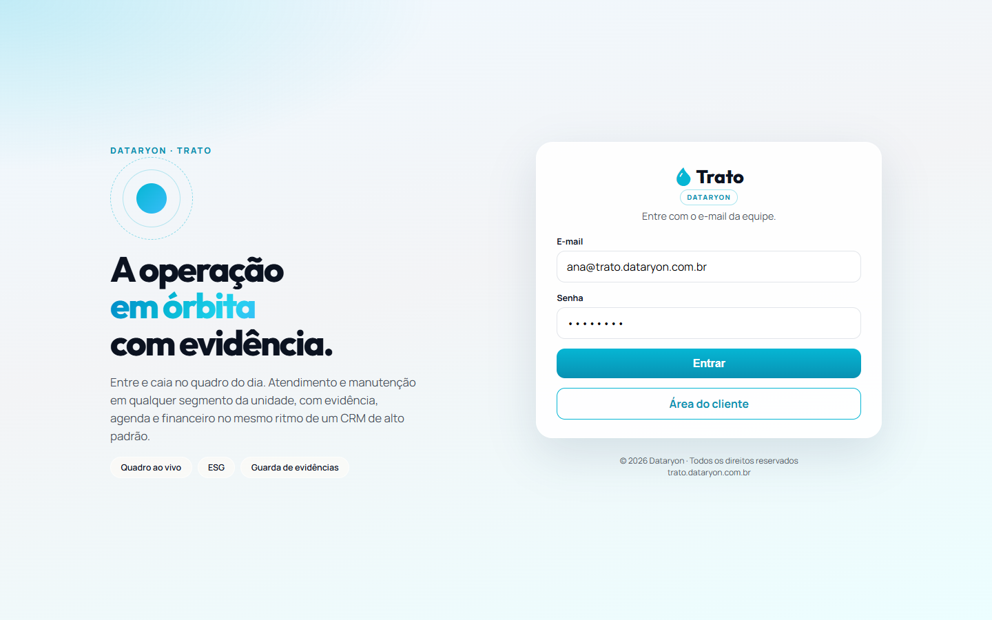 Login Trato